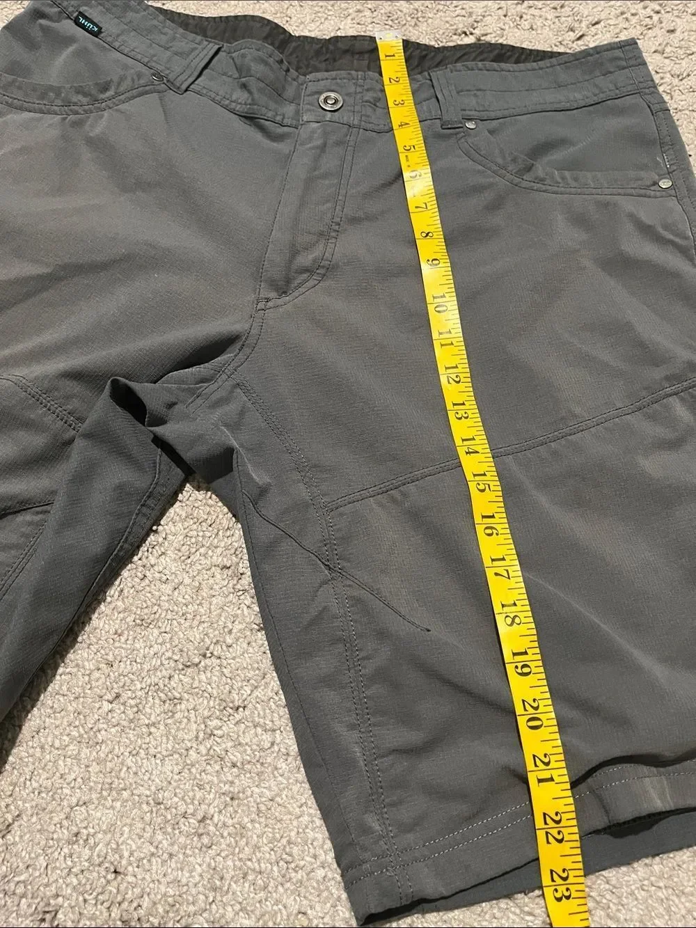 Kuhl gray pockets